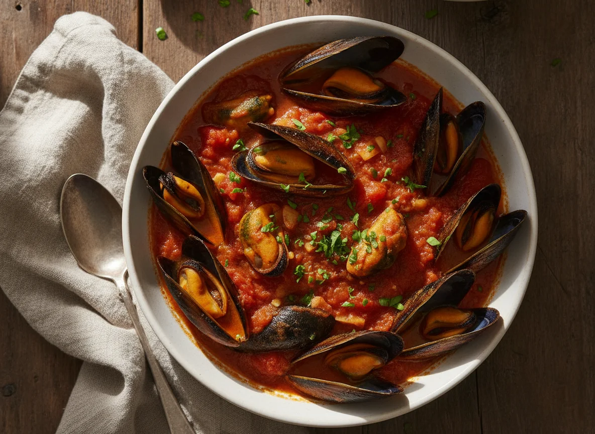 Mussels in Tomato Sauce photo