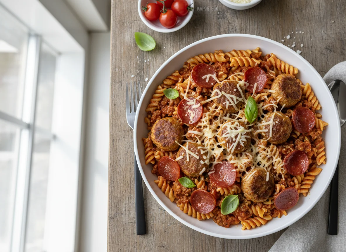 Myprotein Meat Feast Pasta photo