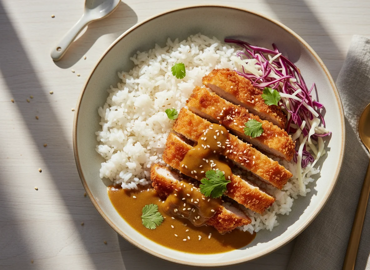 Naked Katsu Chicken Poke Bowl photo