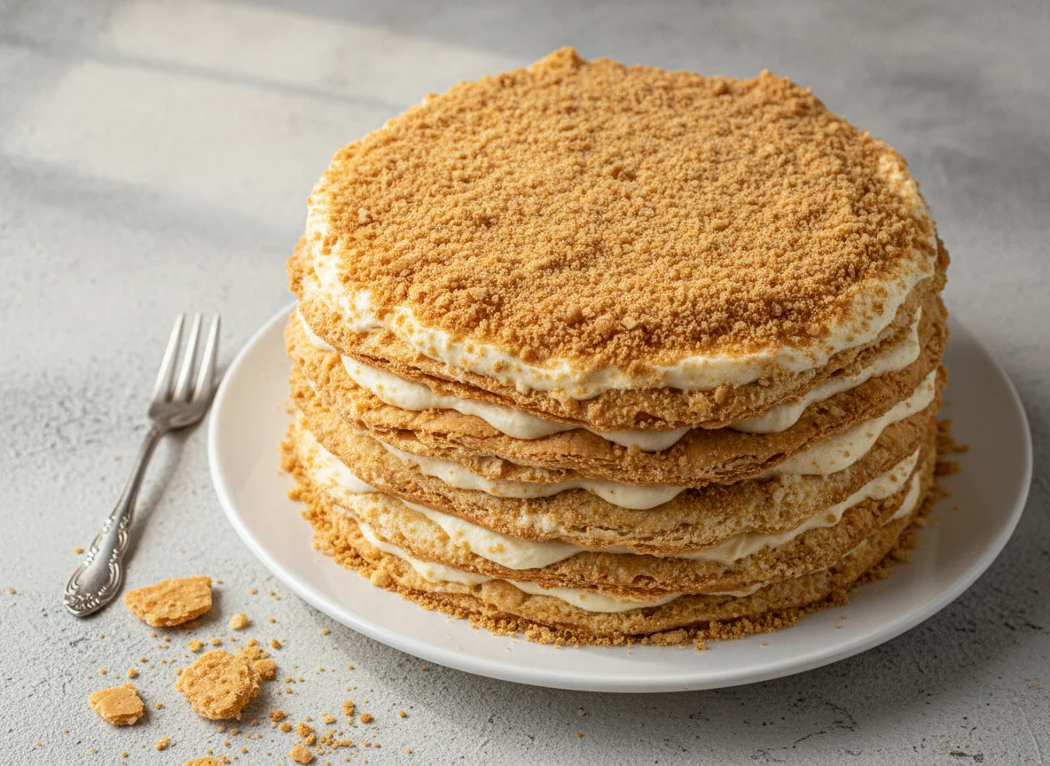 Napoleon Cake (Medovik) photo