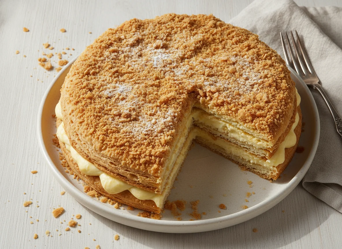 Napoleon Cake (Mille-feuille) photo