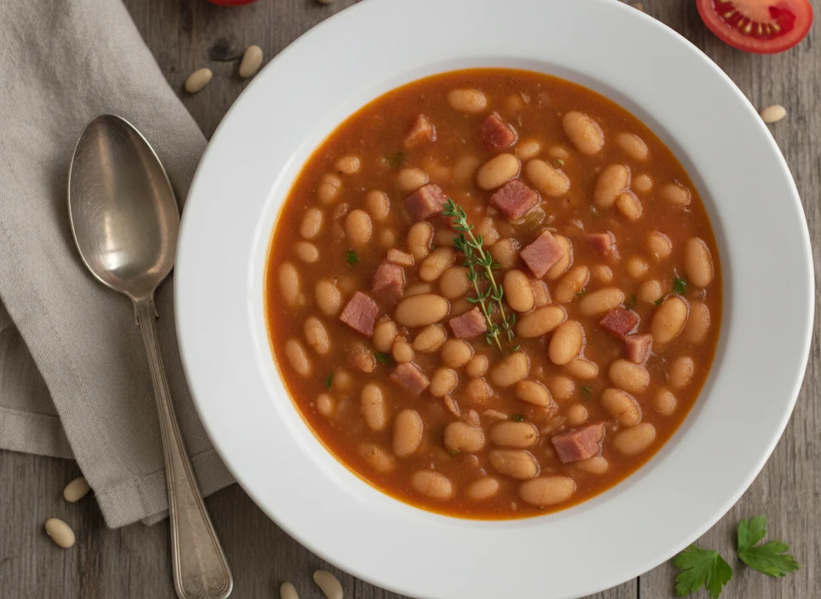 Navy bean soup photo