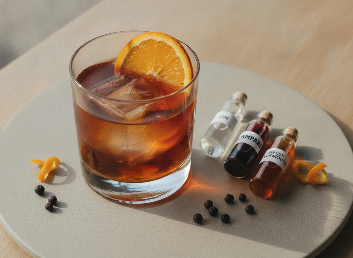 Negroni Cocktail photo