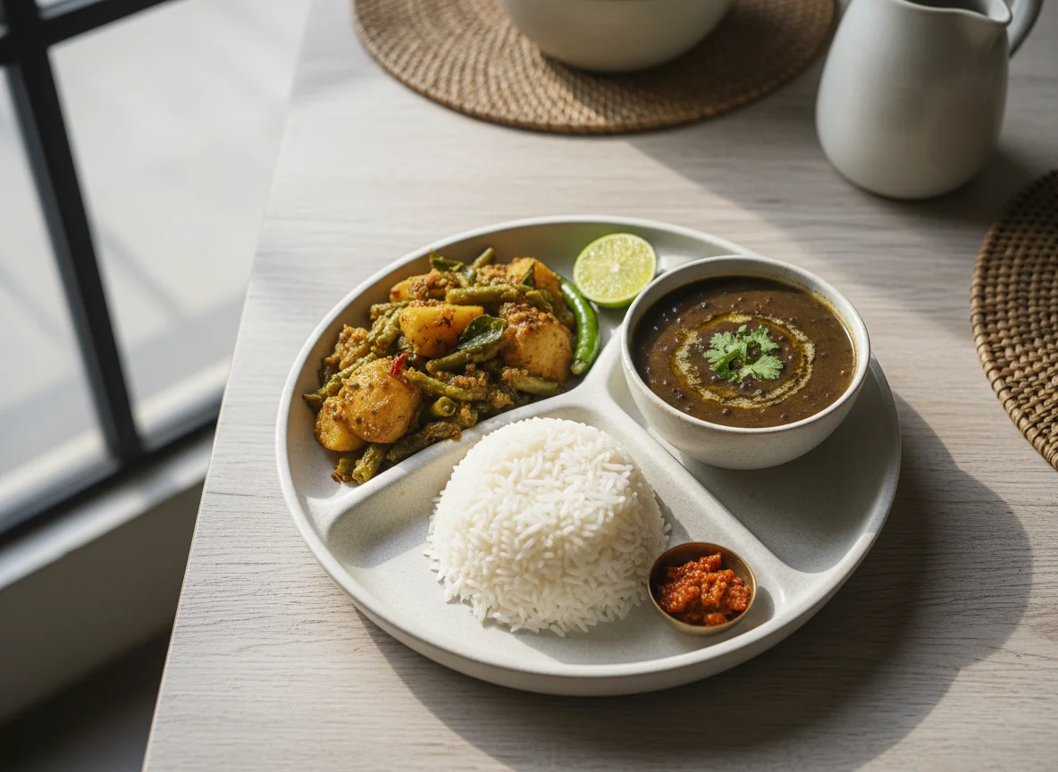 Nepali Dal Bhat Tarkari photo