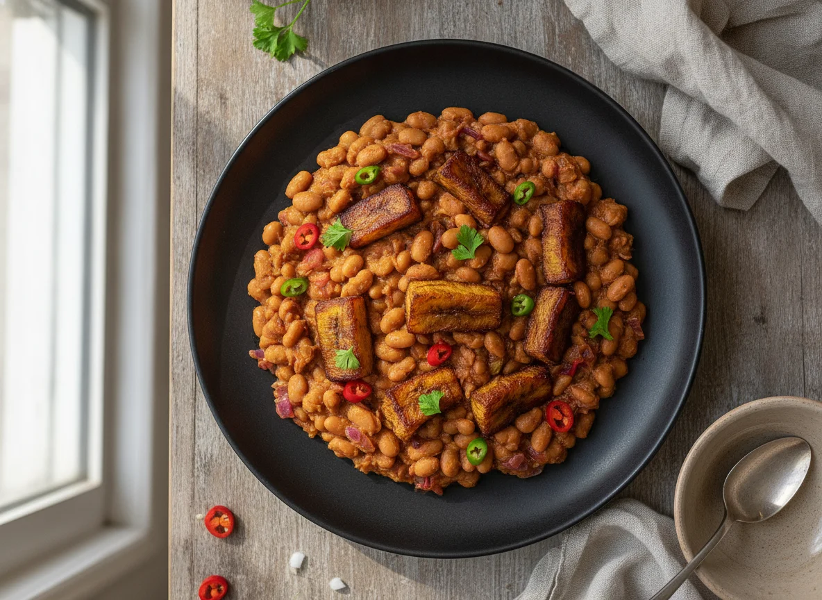Nigerian Beans Porridge (Ewa Riro) photo