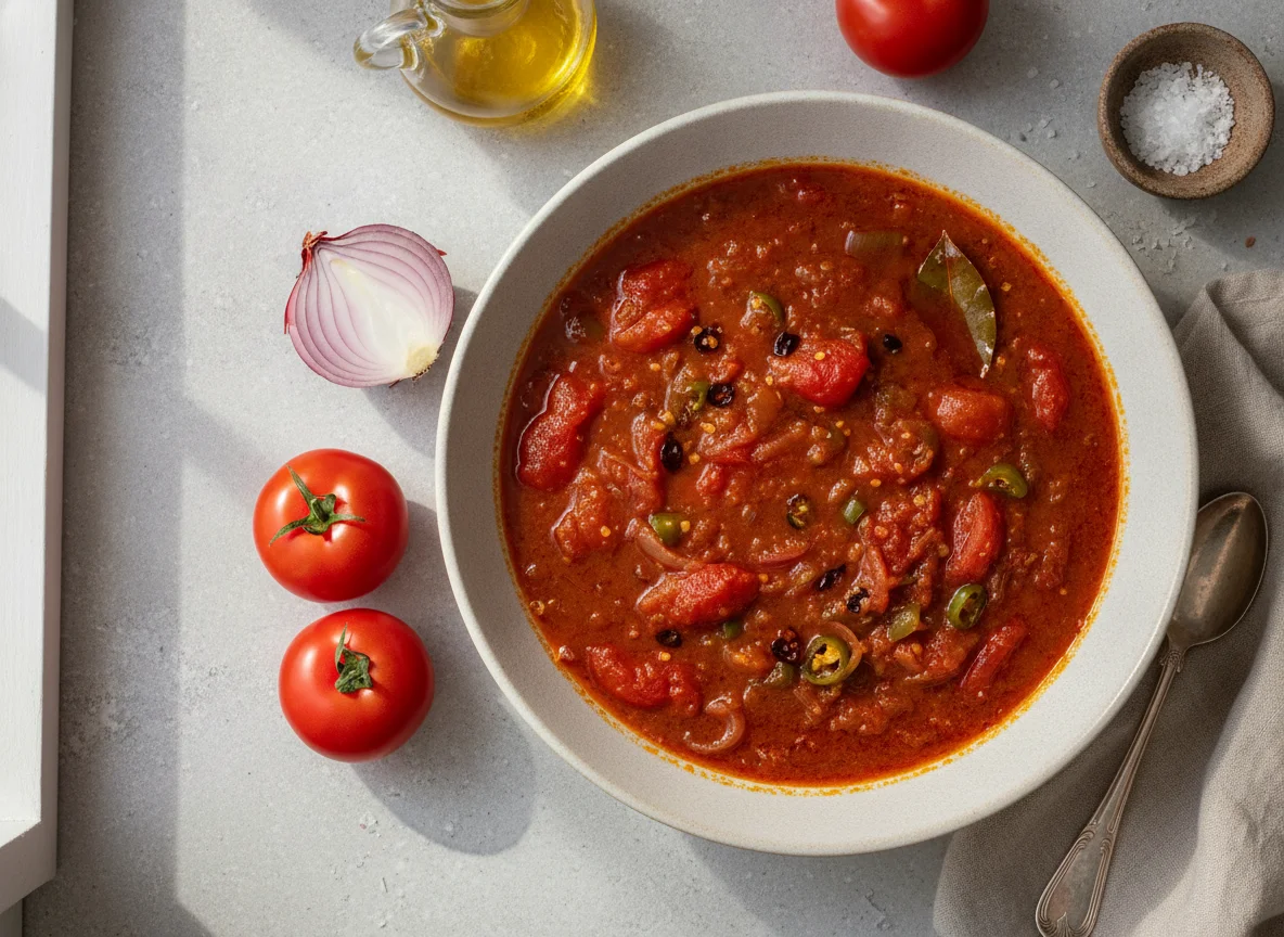 Nigerian Tomato and Onion Stew photo