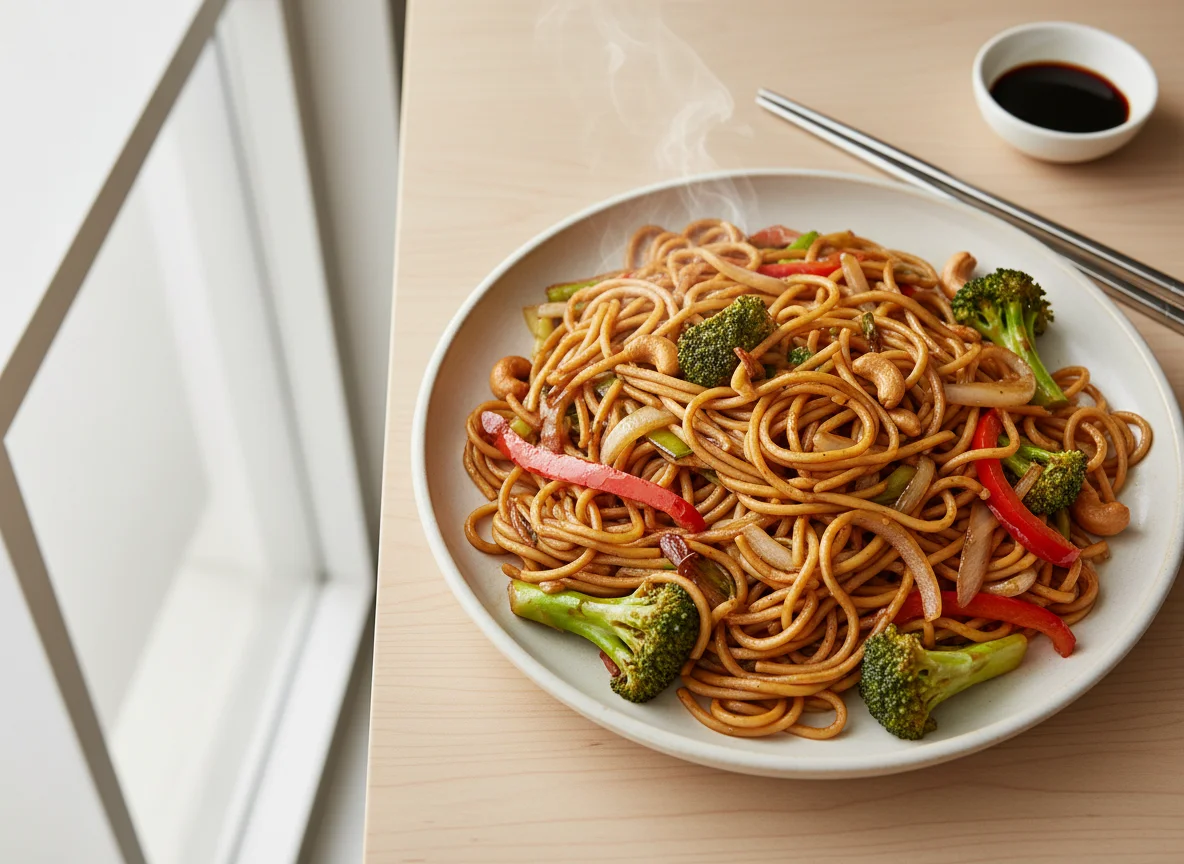 Noodle Stir-fry with Vegetables photo