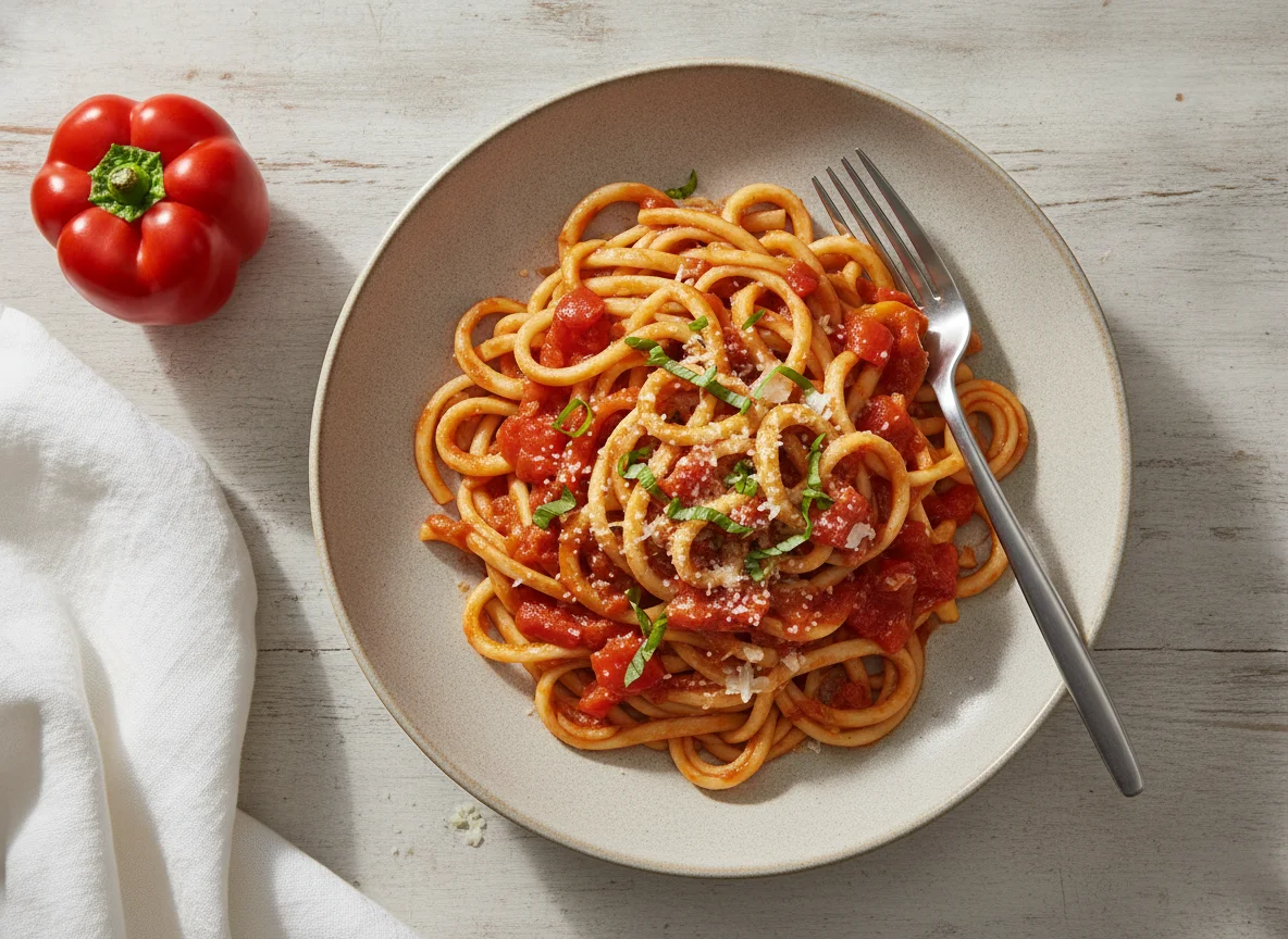 Noodles with Sauce photo