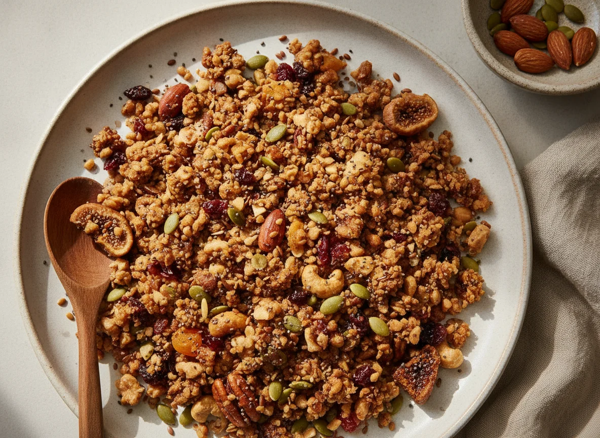 Nut and Seed Crumble photo