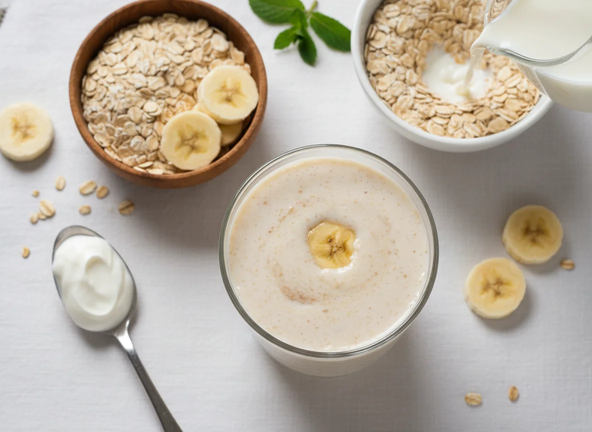 Oat and Banana Smoothie photo