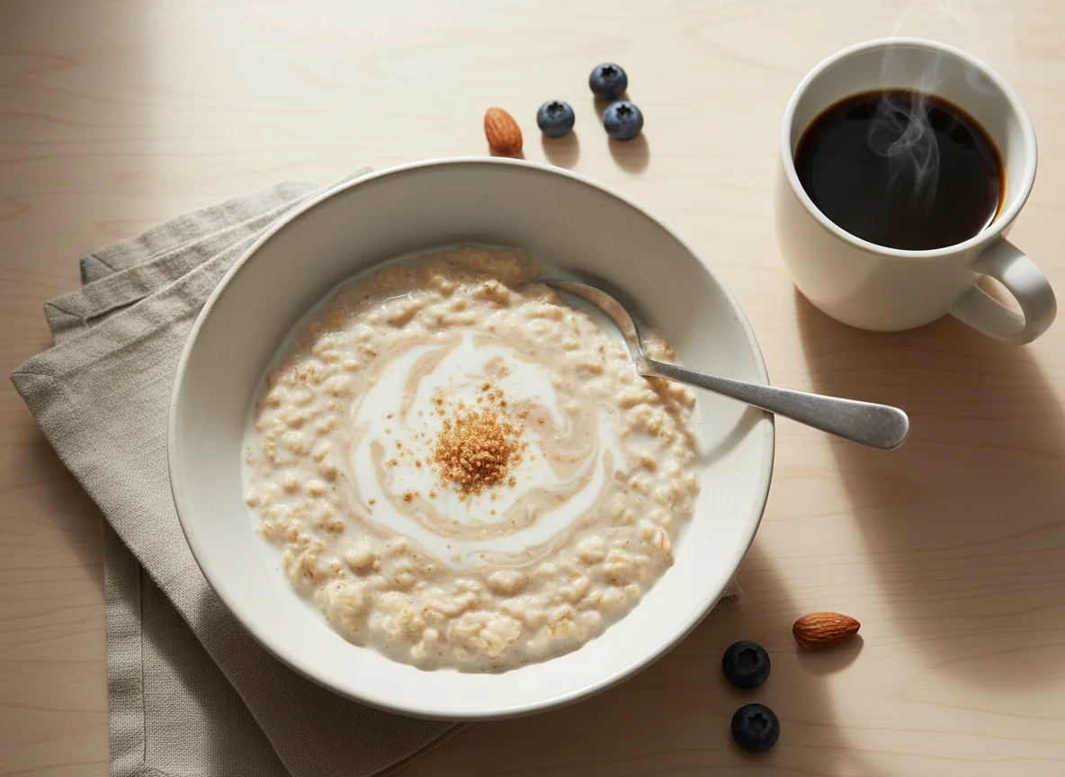 Oatmeal and Coffee photo