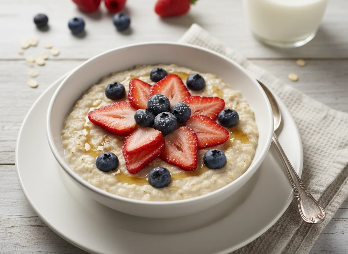 Oatmeal with Berries photo