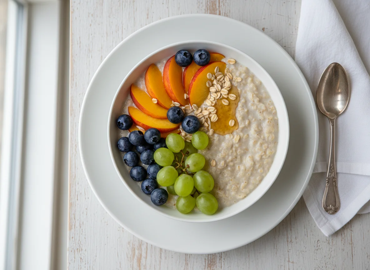 Oatmeal with Mixed Fruits photo