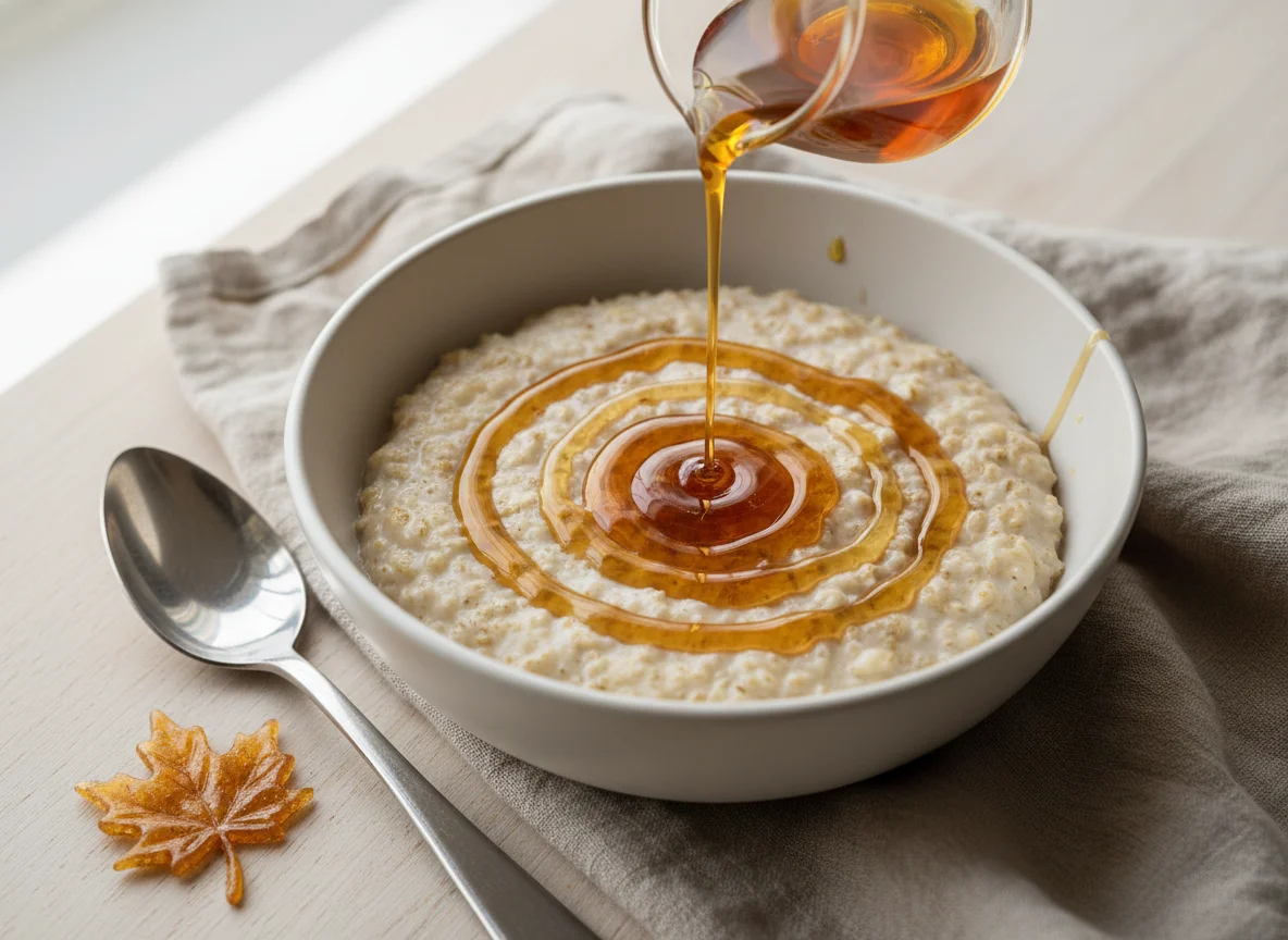 Oatmeal with Syrup photo