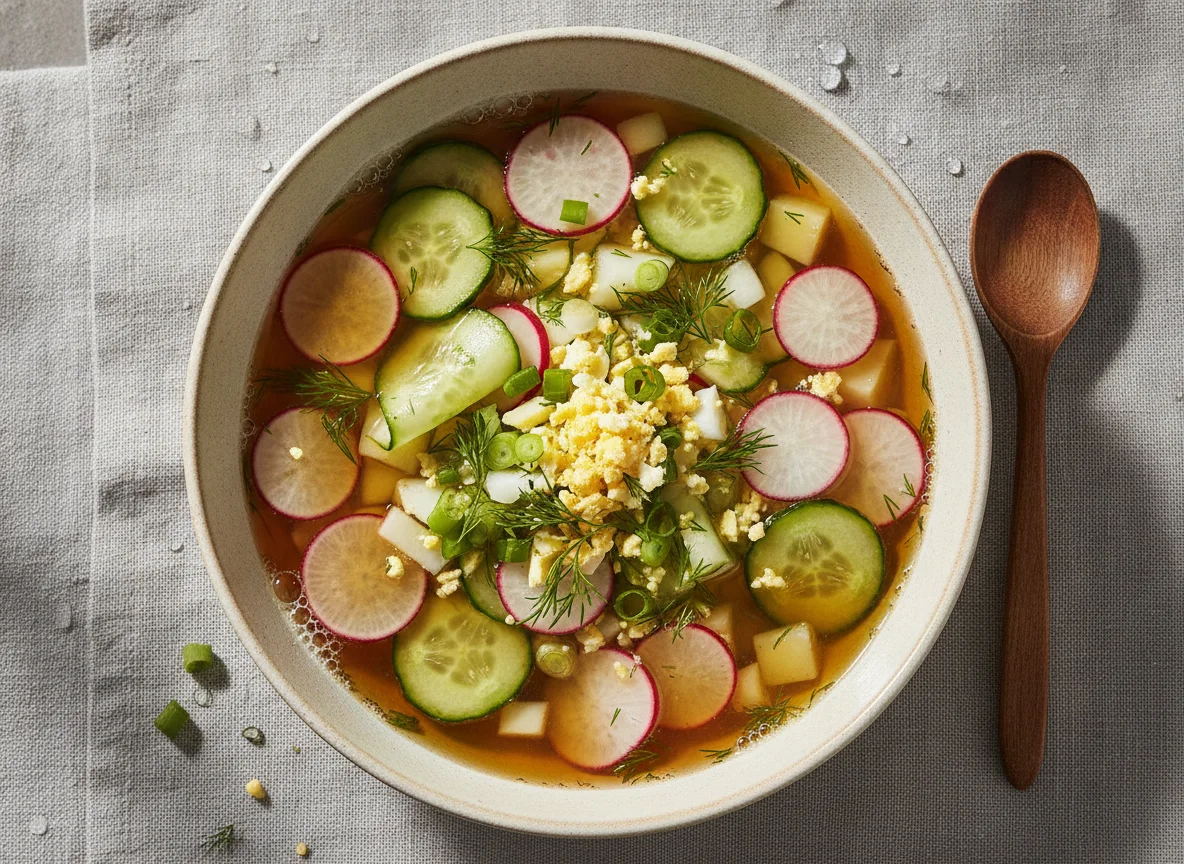 Okroshka with Kvass photo