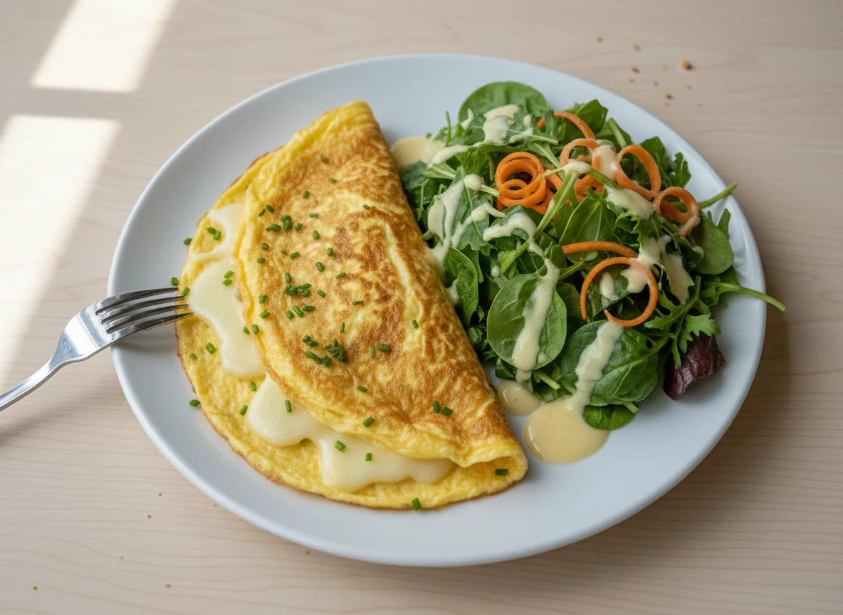 Omelette with Side Salad photo