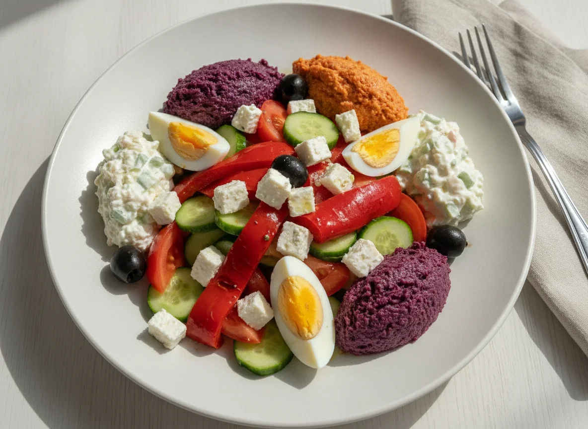 Ovcharska Salad (Shepherd's Salad) photo