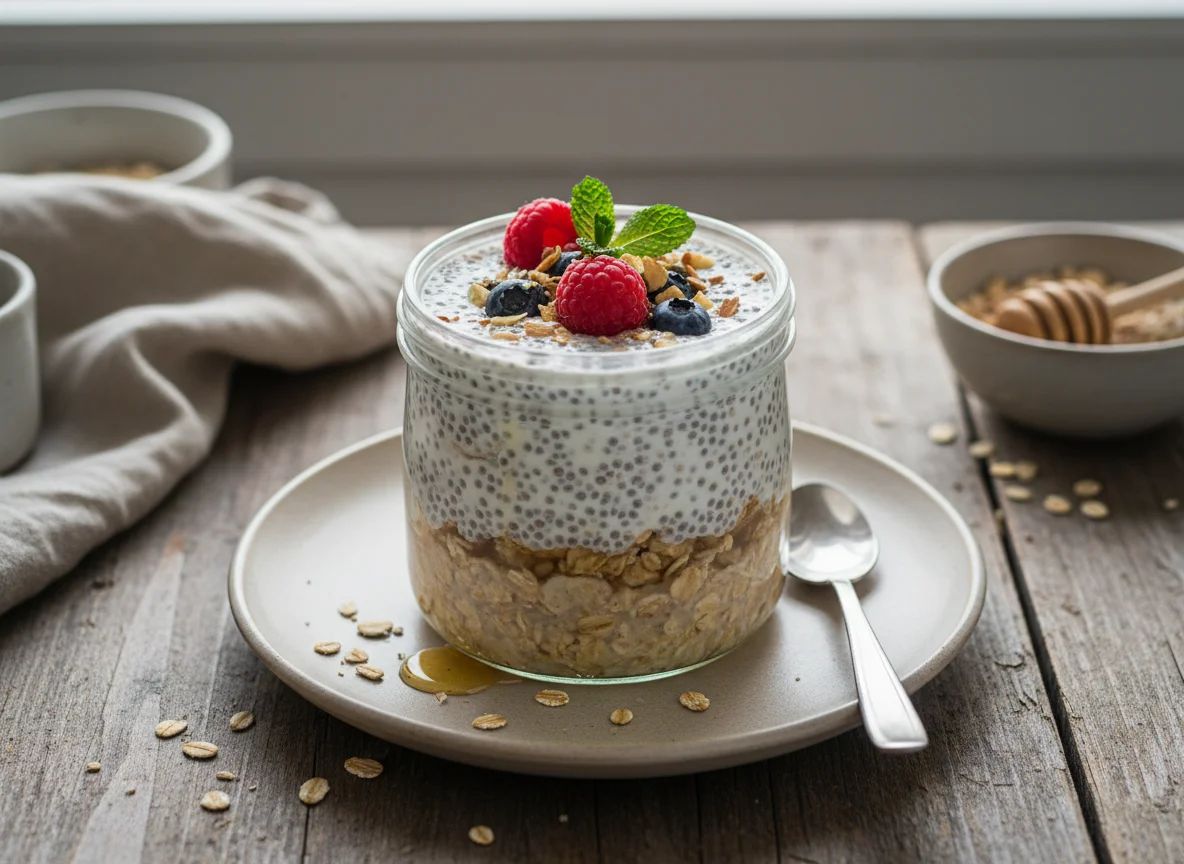 Overnight Oats or Chia Pudding photo