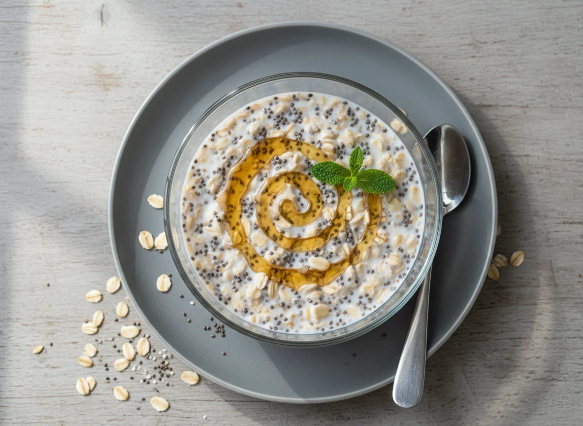 Overnight Oats with Chia Seeds photo
