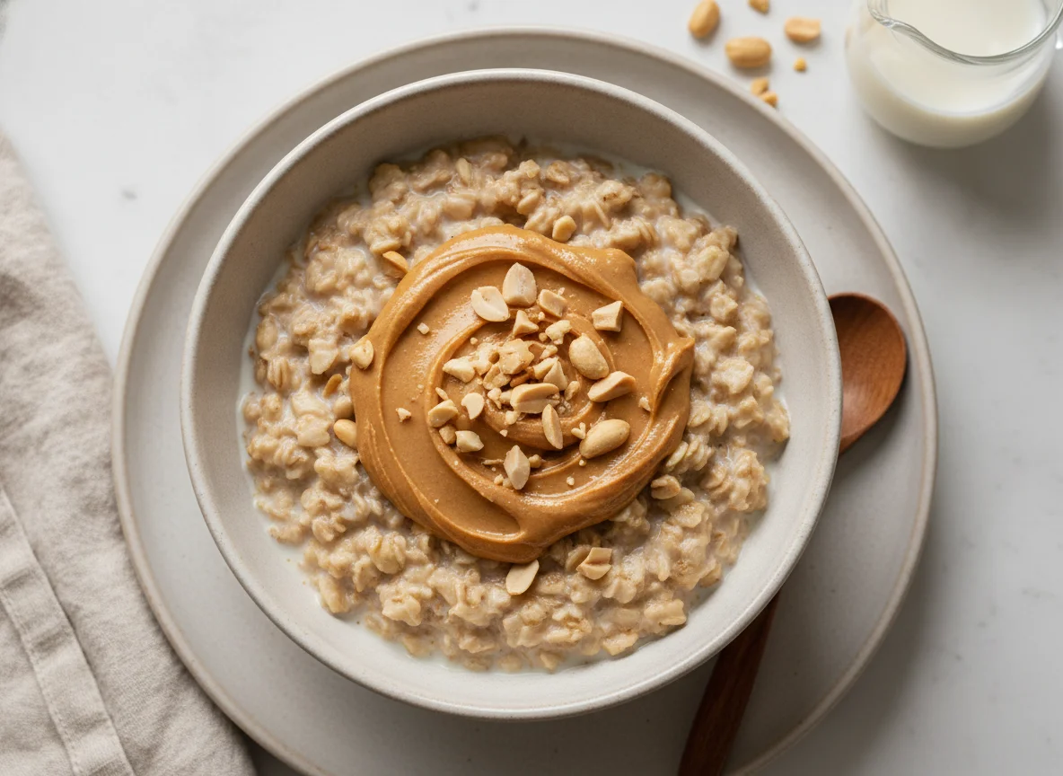 Overnight Oats with Peanut Butter photo