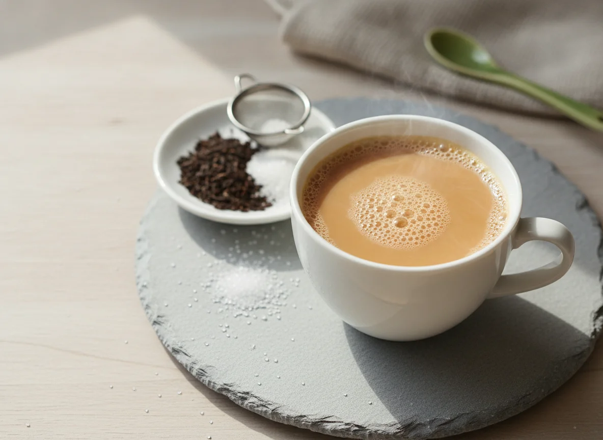 Pakistani Milk Tea (Doodh Patti) photo