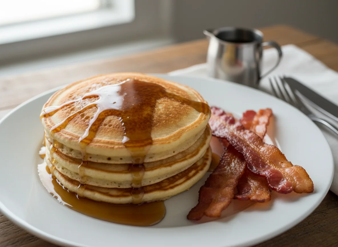 Pancakes with Bacon photo