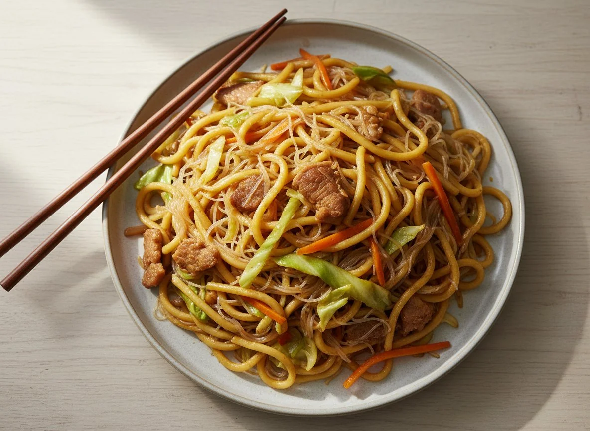 Pancit Lomi-Bihon Guisado photo
