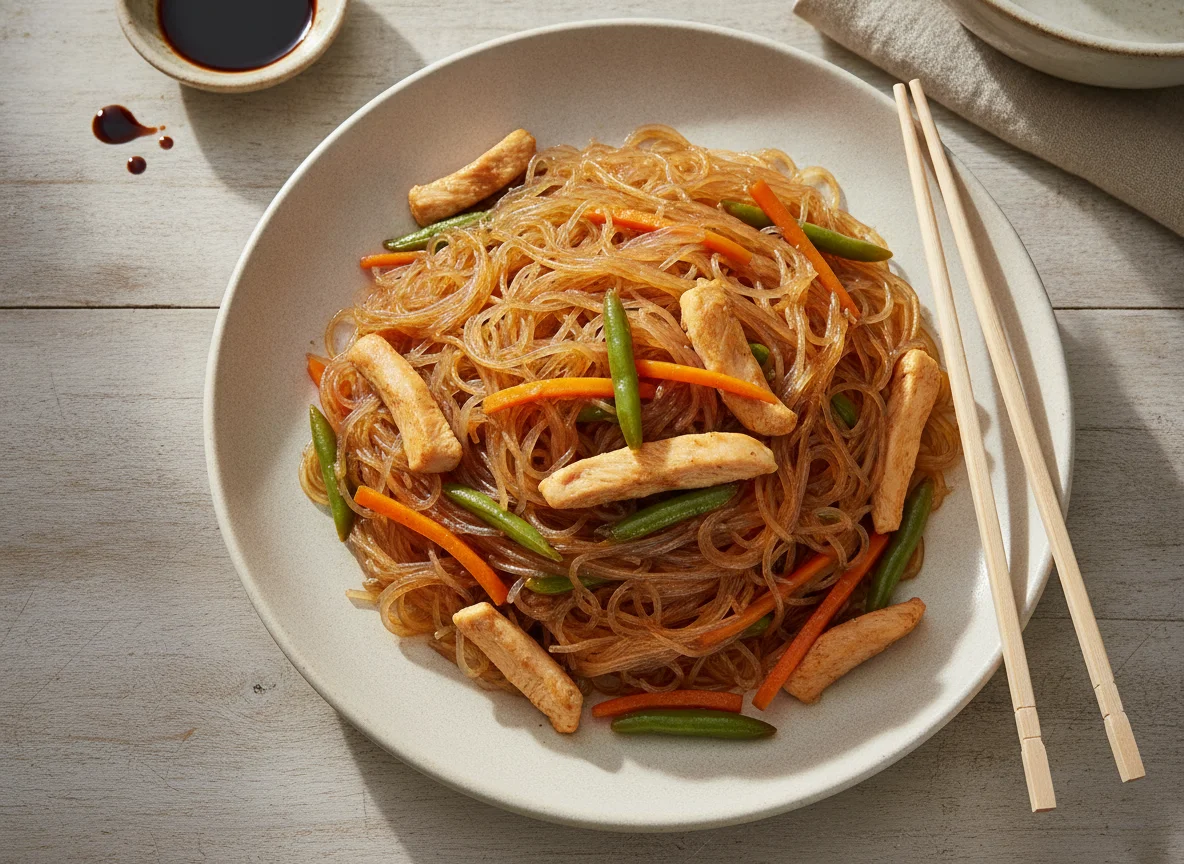 Pancit Sotanghon Guisado photo