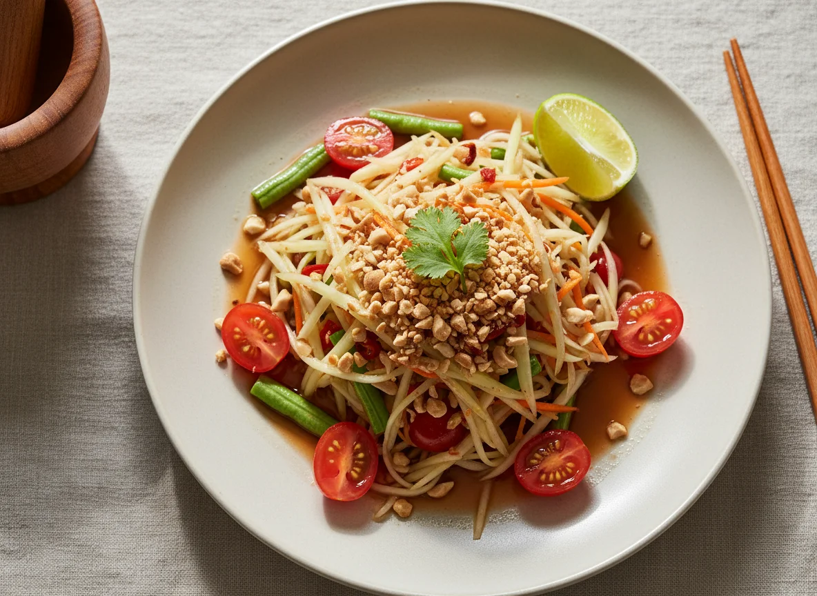 Papaya Salad (Som Tum) photo