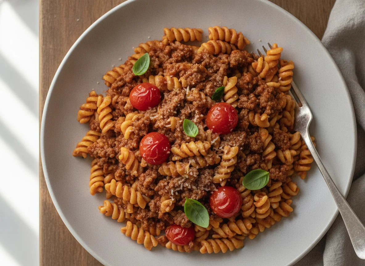 Pasta Bolognese photo