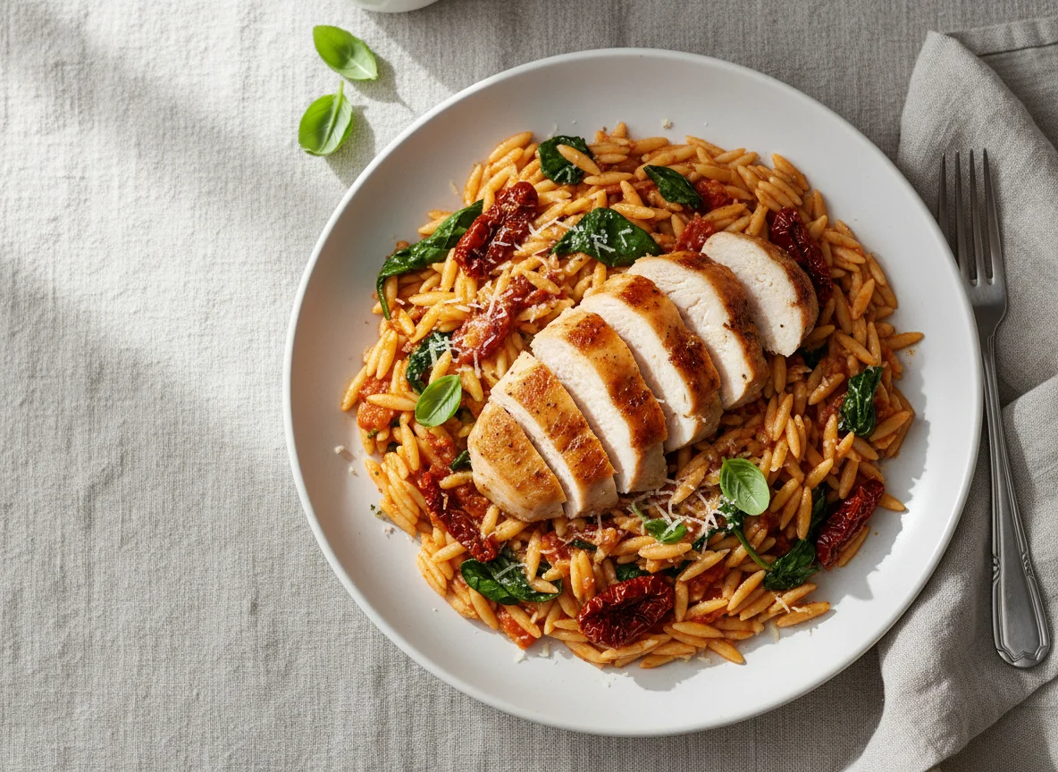 Pasta Dried Tomato Chicken photo