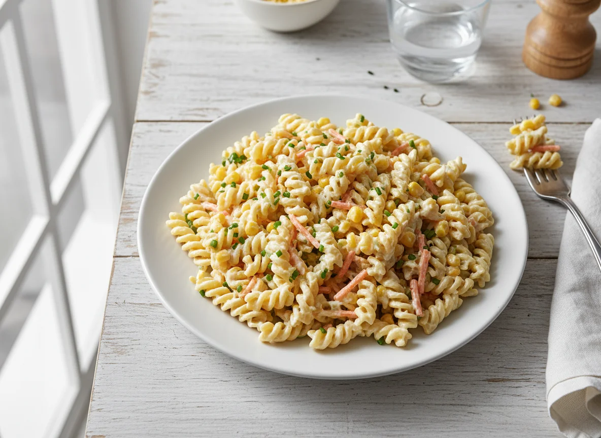 Pasta Salad with Mayonnaise photo