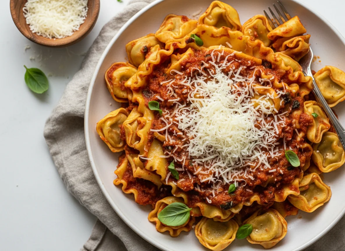 Pasta with Marinara Sauce photo