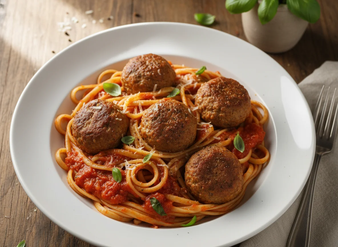 Pasta with Meatballs photo