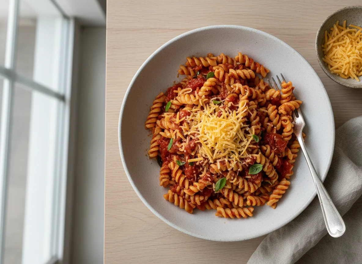 Pasta with Tomato Sauce photo