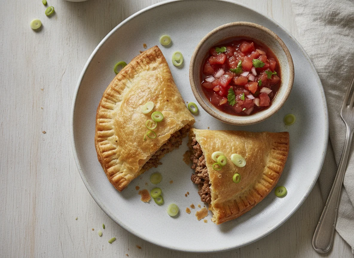Pastelito de carne photo
