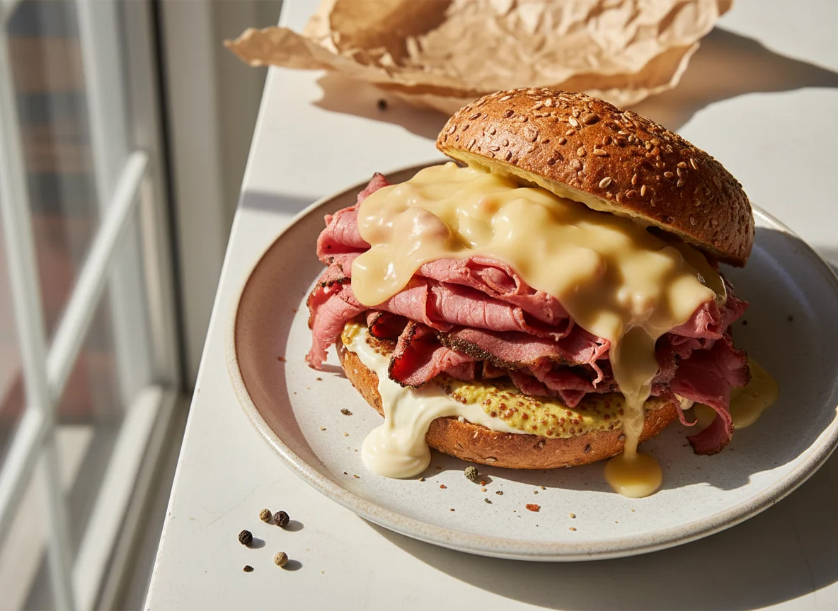 Pastrami or Corned Beef Sandwich photo