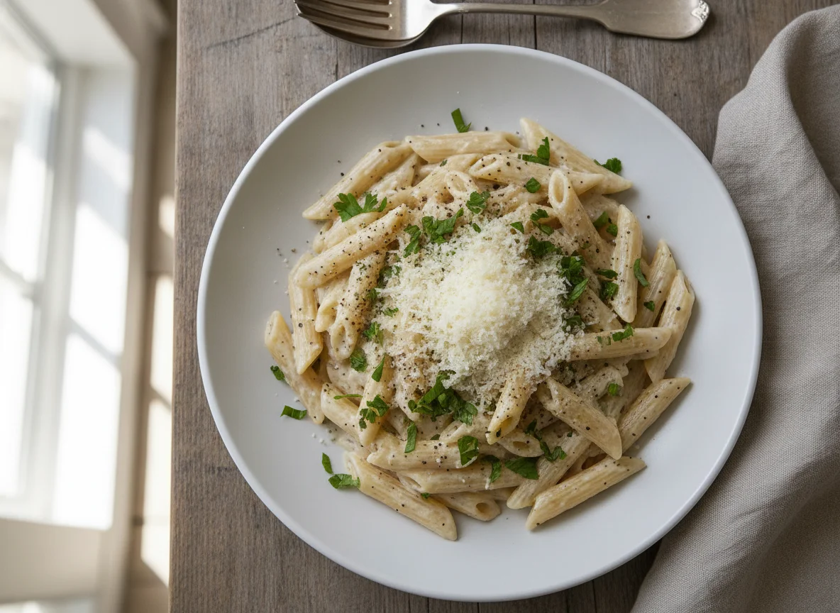 Penne Alfredo photo