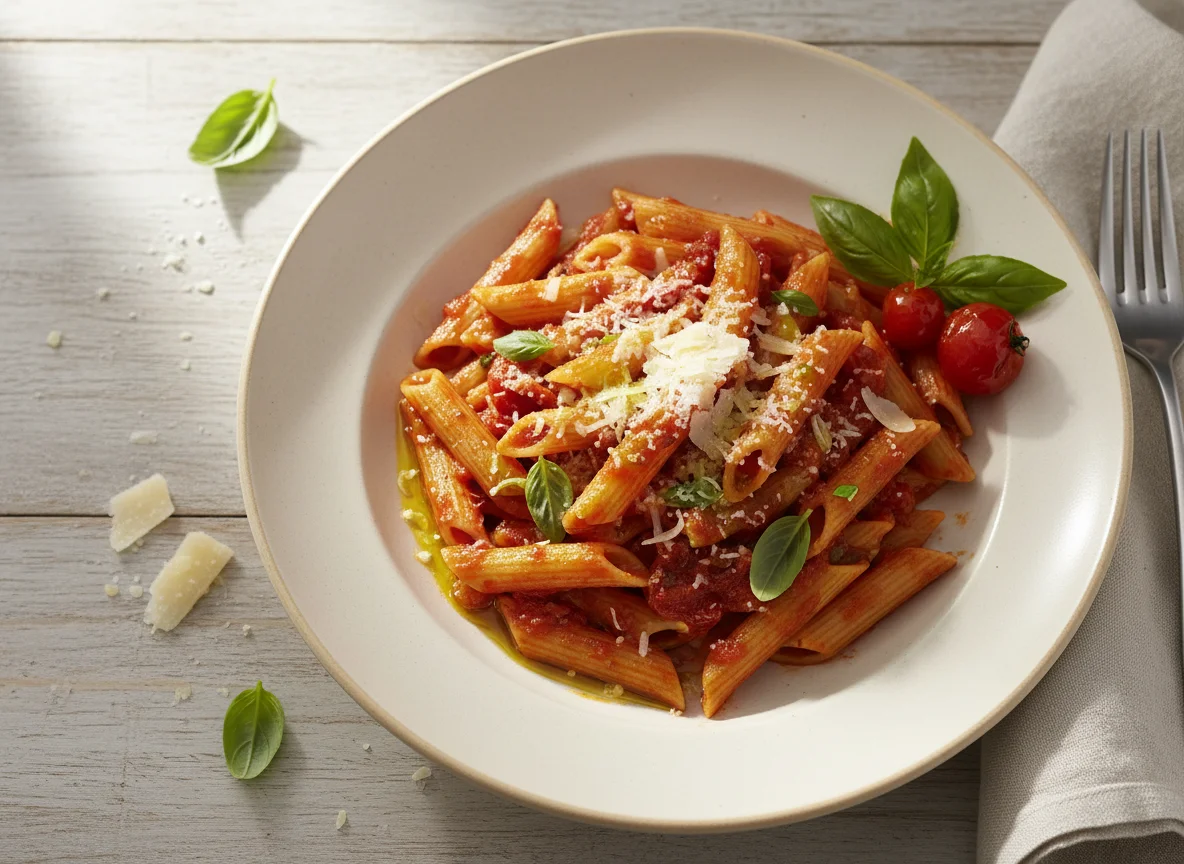 Penne Arrabbiata photo