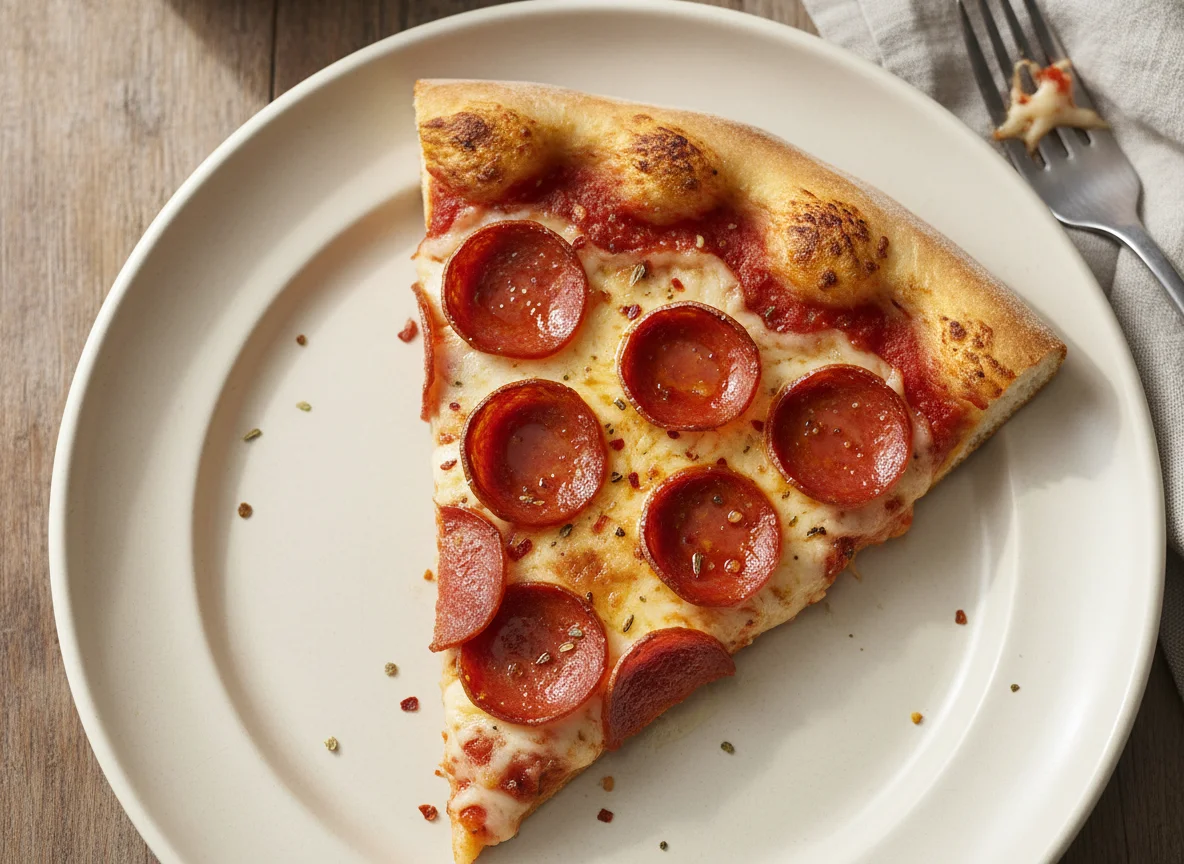 Pepperoni Pizza Slice photo