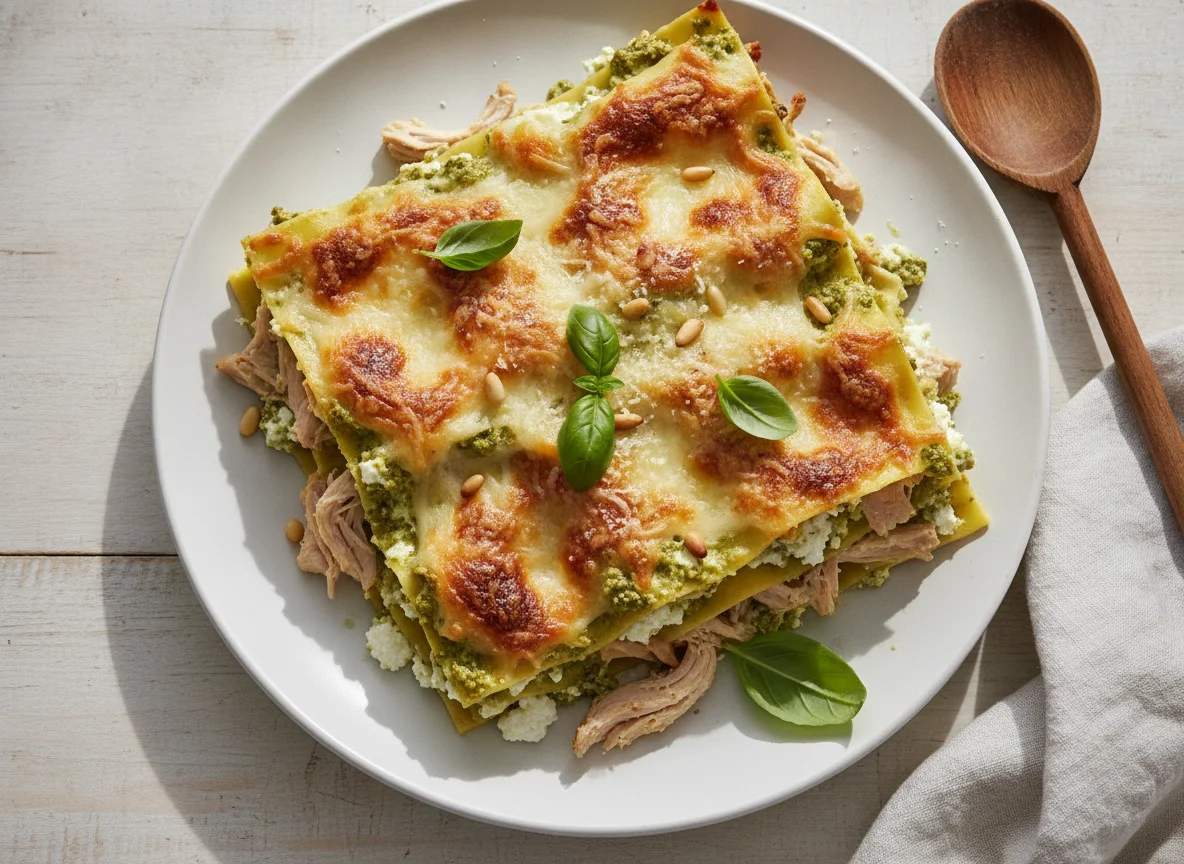 Pesto Chicken Lasagna photo