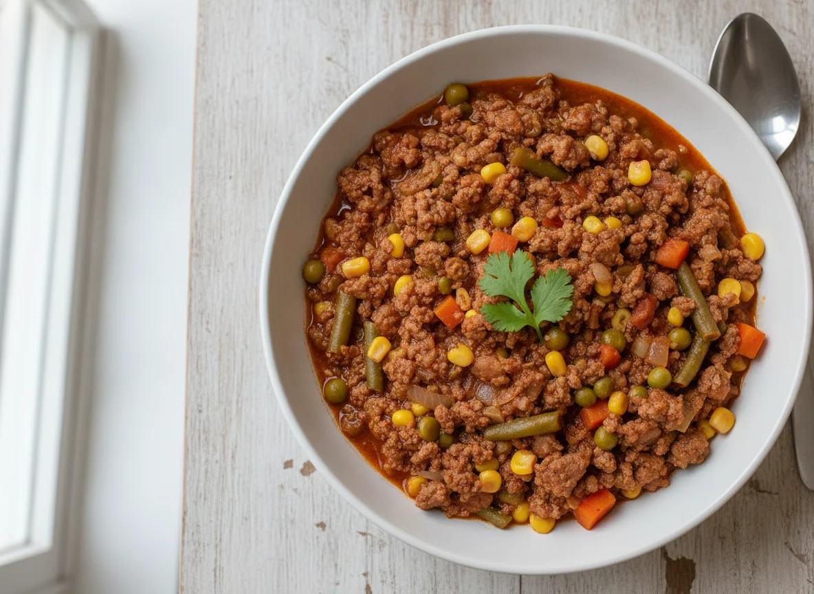 Picadillo de Carne con Vegetales photo