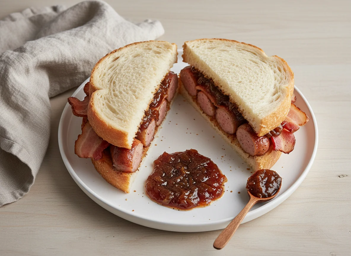 Pigs in Blankets Sandwich photo