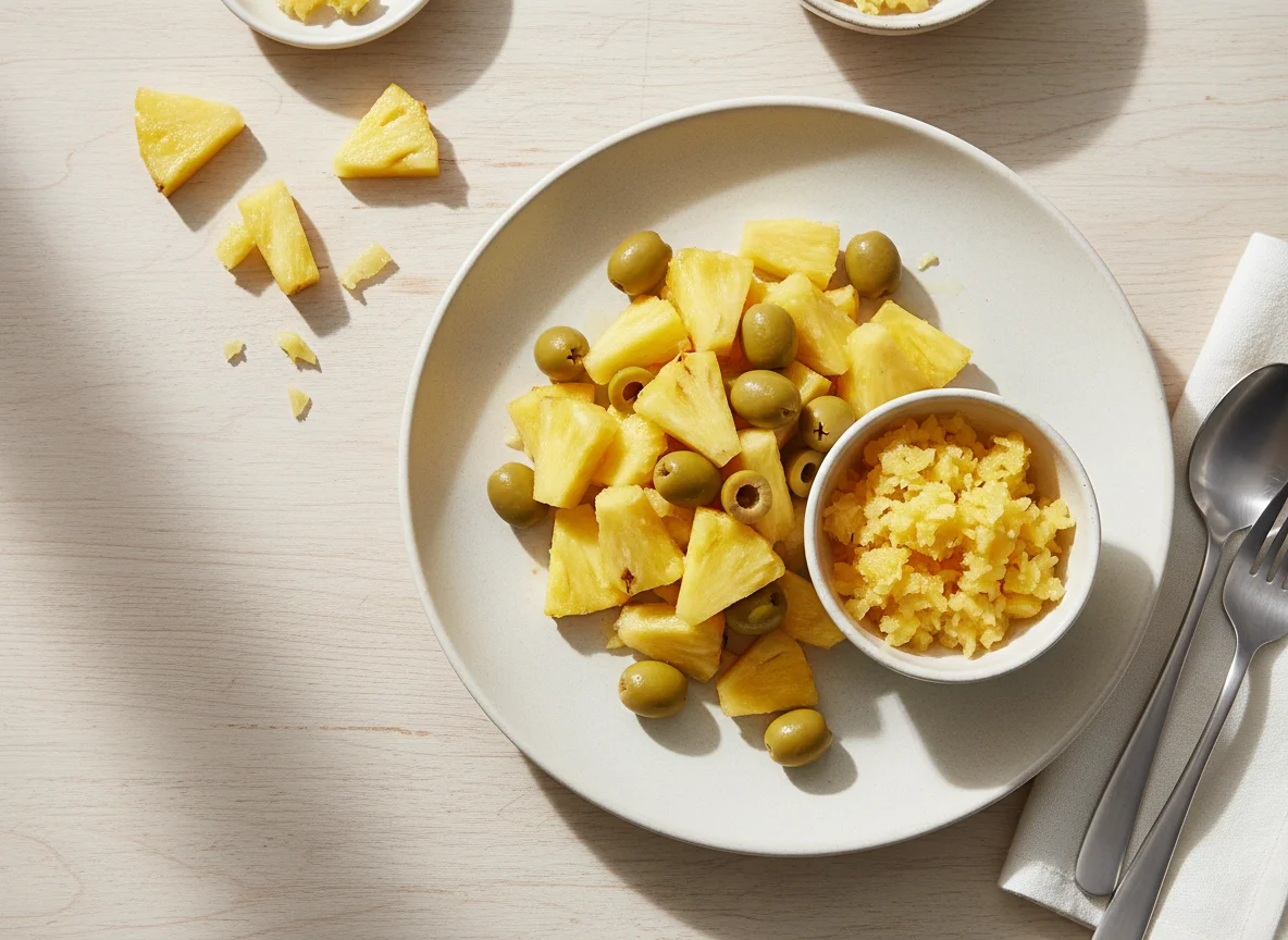 Pineapple and Olives photo