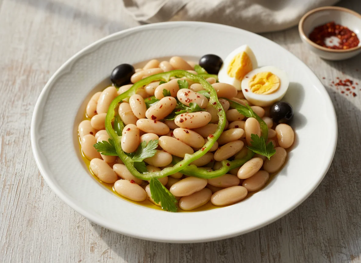Piyaz (Turkish Bean Salad) photo