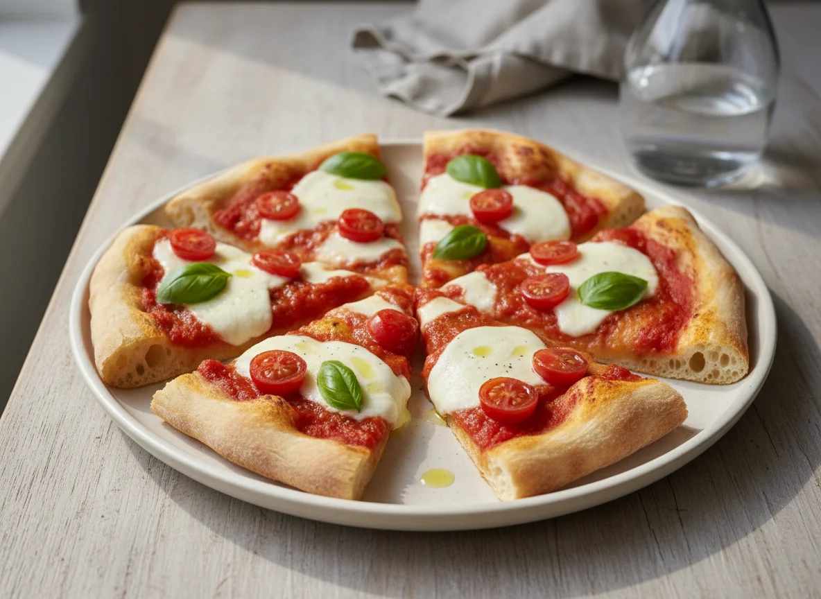 Pizza al taglio (Roman-style pizza slices) photo