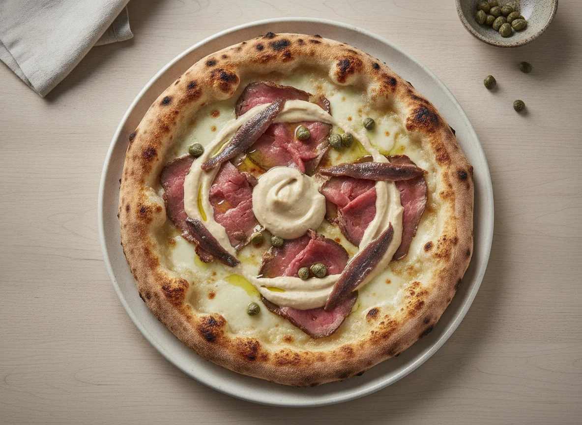 Pizza Vitello Tonnato photo