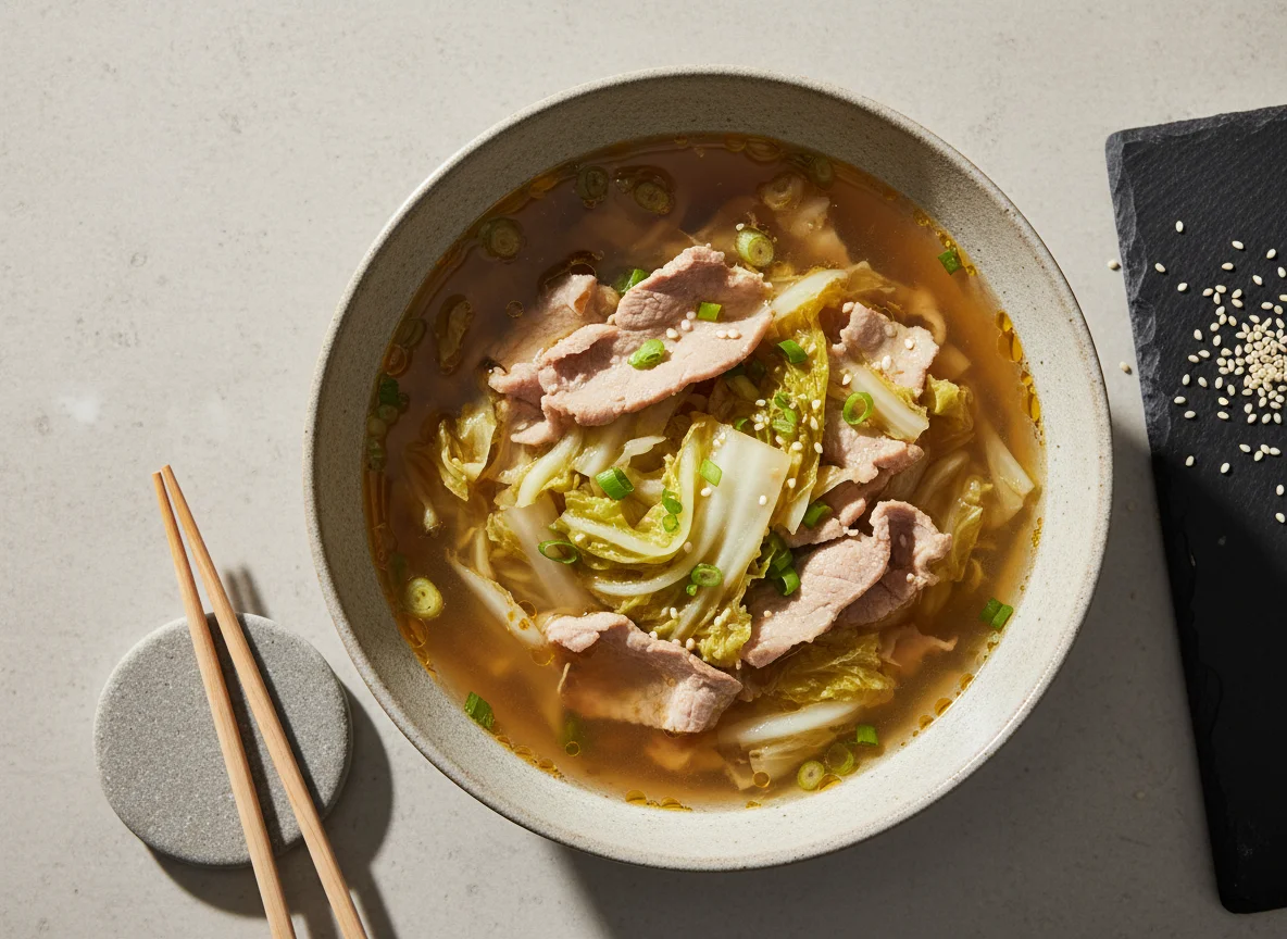 Pork and Cabbage Soup photo
