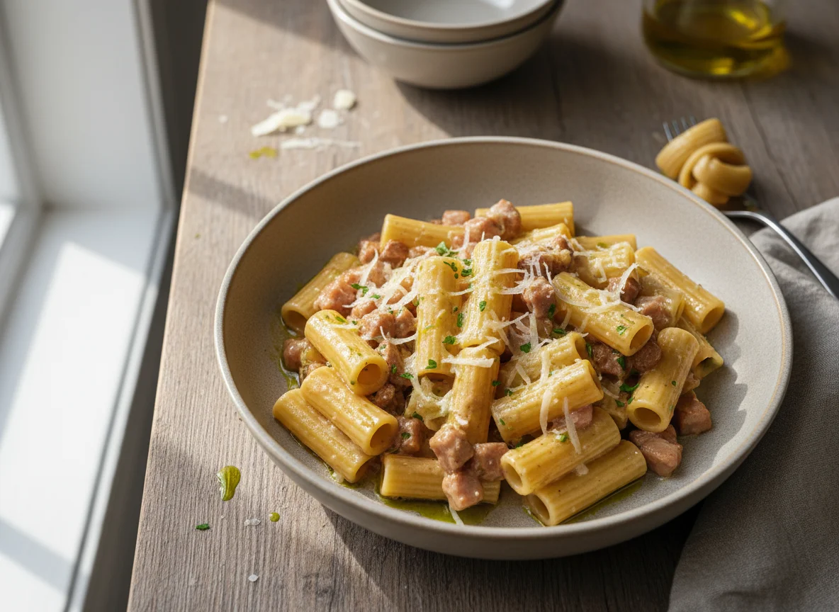 Pork and Durum Wheat Product photo