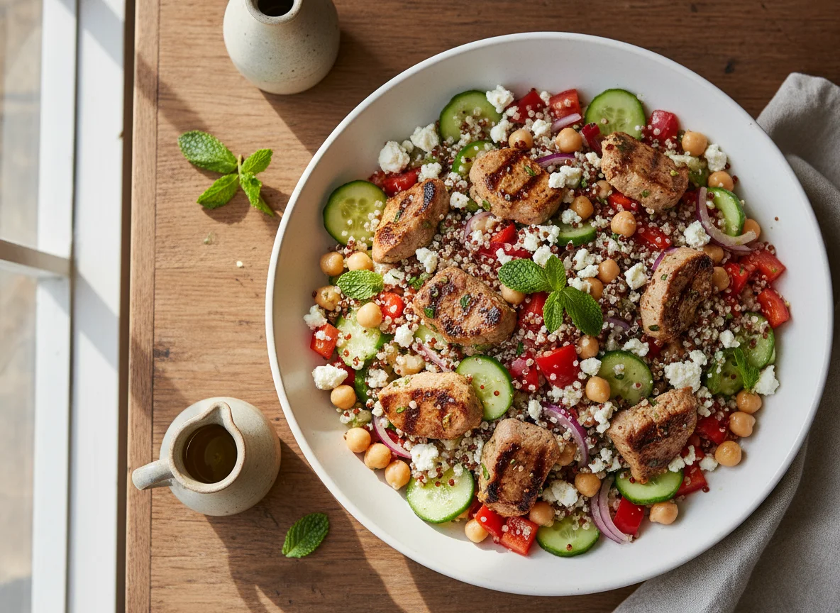 Pork and Quinoa Salad photo